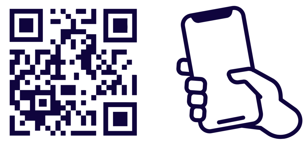Código QR y teléfono móvil