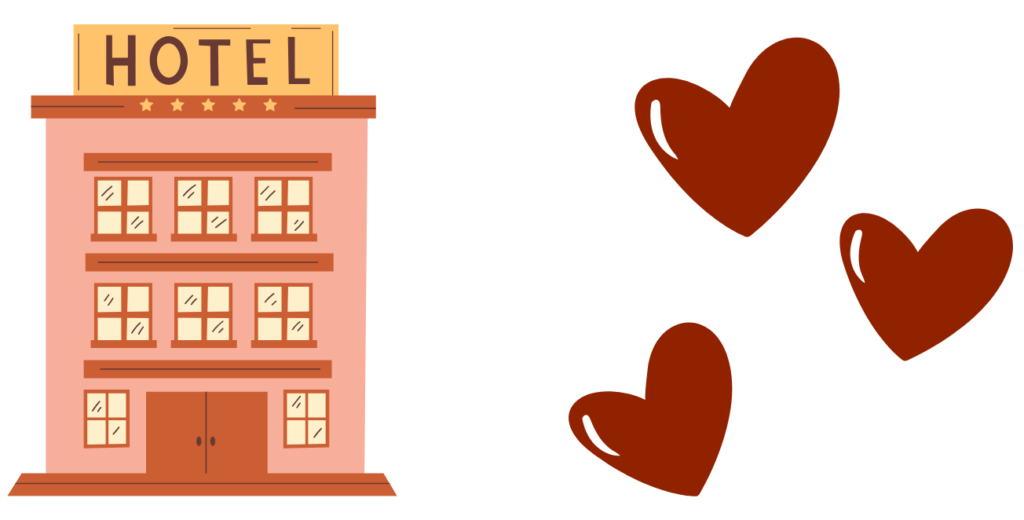 Hotel y corazones